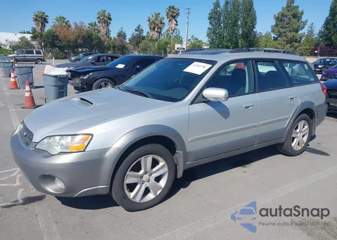 2006 Subaru Outback 2.5Xt/2.5Xt Limited из США, поврежденный, VIN 4S4BP67C564305045